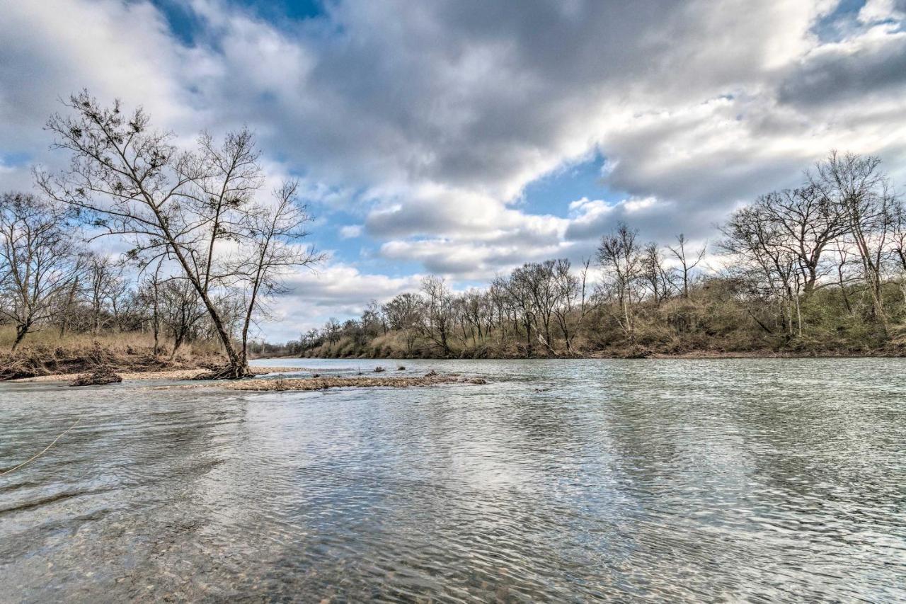 Upscale Riverfront Home With Beach And Fire Pit! Glenwood Exterior foto
