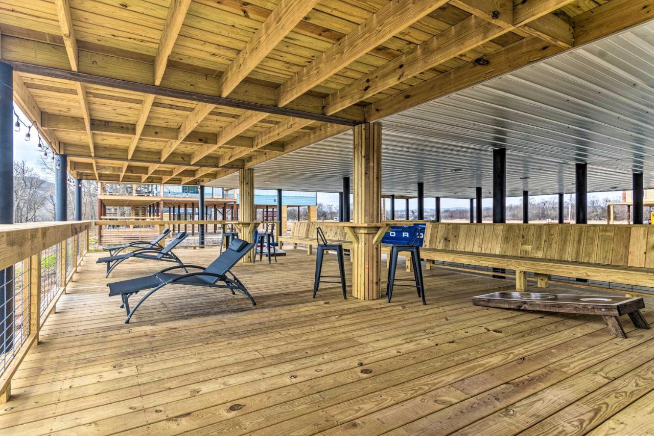 Upscale Riverfront Home With Beach And Fire Pit! Glenwood Exterior foto
